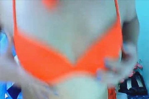 Super fine oriental Ladyboy Masturbation