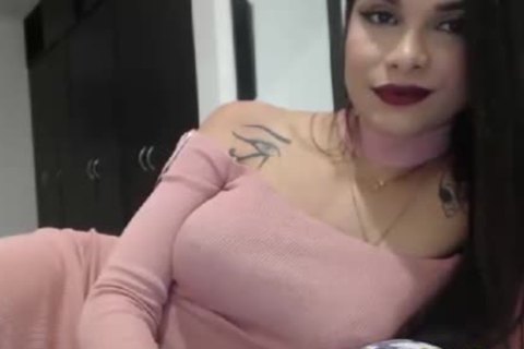 wild large marangos Ladyboy Teasing On web camera