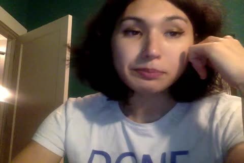 Cutest Ladyboy Sarah Jae Toying Her wazoo And Having Lunch