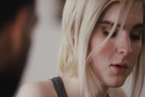 TS Ella Kissed And Gently Grabs The shlong Of Her Ex-stepdad Ricky