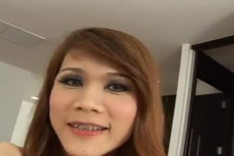 lusty Thai Ladyboy gets hammered