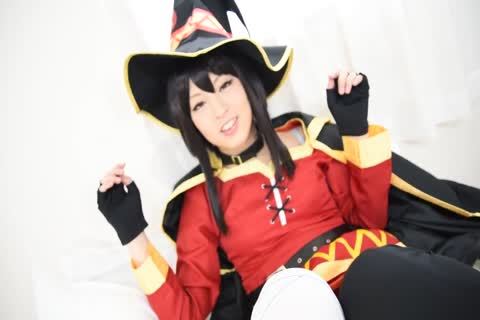attractive Megumin Trap Sex Crossdress