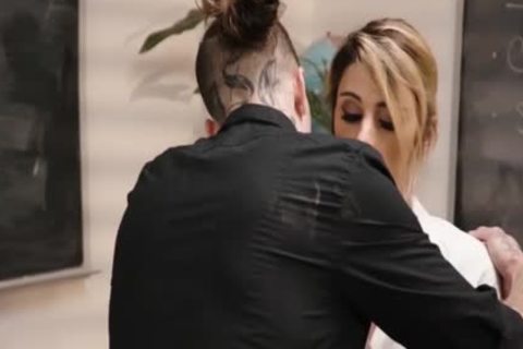 concupiscent twink bonks Her TBabe Coworker Casey Kisses In Doggystyle