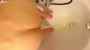 Amateur dildo play