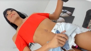 tight shelady playgirl likes To stroke Her weenie