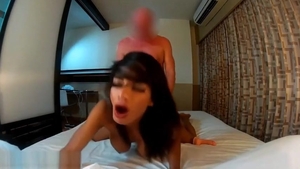 Playfull oriental Ladyboy And A older chap banging Each Other